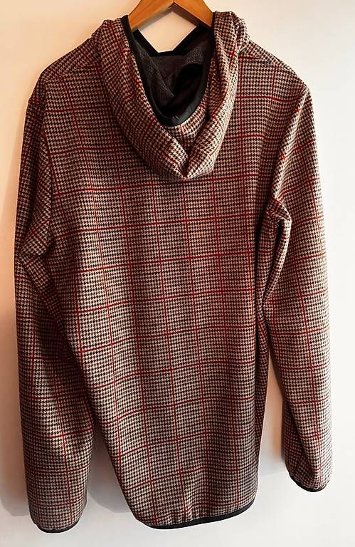 Maglioni & Felpe: Herren Kapuzenpullover im Hahnentrittmuster, Grösse M – Usato da Chur venduto da tan_qx6b 2