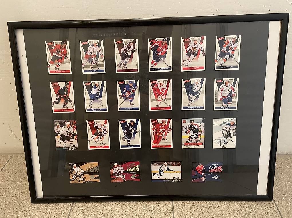 Poster & Bilder: Quadro figurine NHL Hockey – Gebraucht aus Locarno von Pasky98