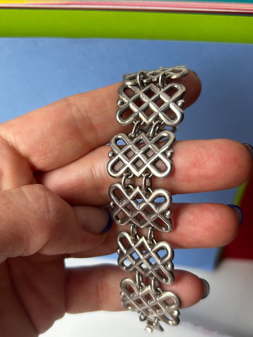 Bracciali & Braccialetti: Silber Armband, Vintage, BREZEL 18cm – Usato da Laufen venduto da belleskulptur 2