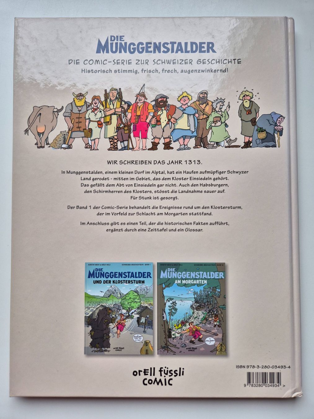 Fumetti: Die Munggenstadler und der Klosterturm   ⛰   Schweizer Comic – Nuovo (secondo la descrizione) da Niederweningen venduto da Obson 3