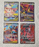 4 Pokemon EX Karten EN ab 1.-