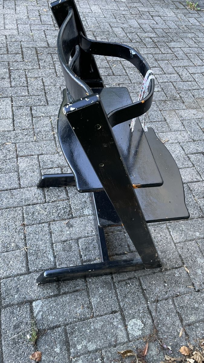 Seggioloni: Tripp Trapp Hochstuhl schwarz  – Usato da Büttikon AG venduto da lca_v7pb 3