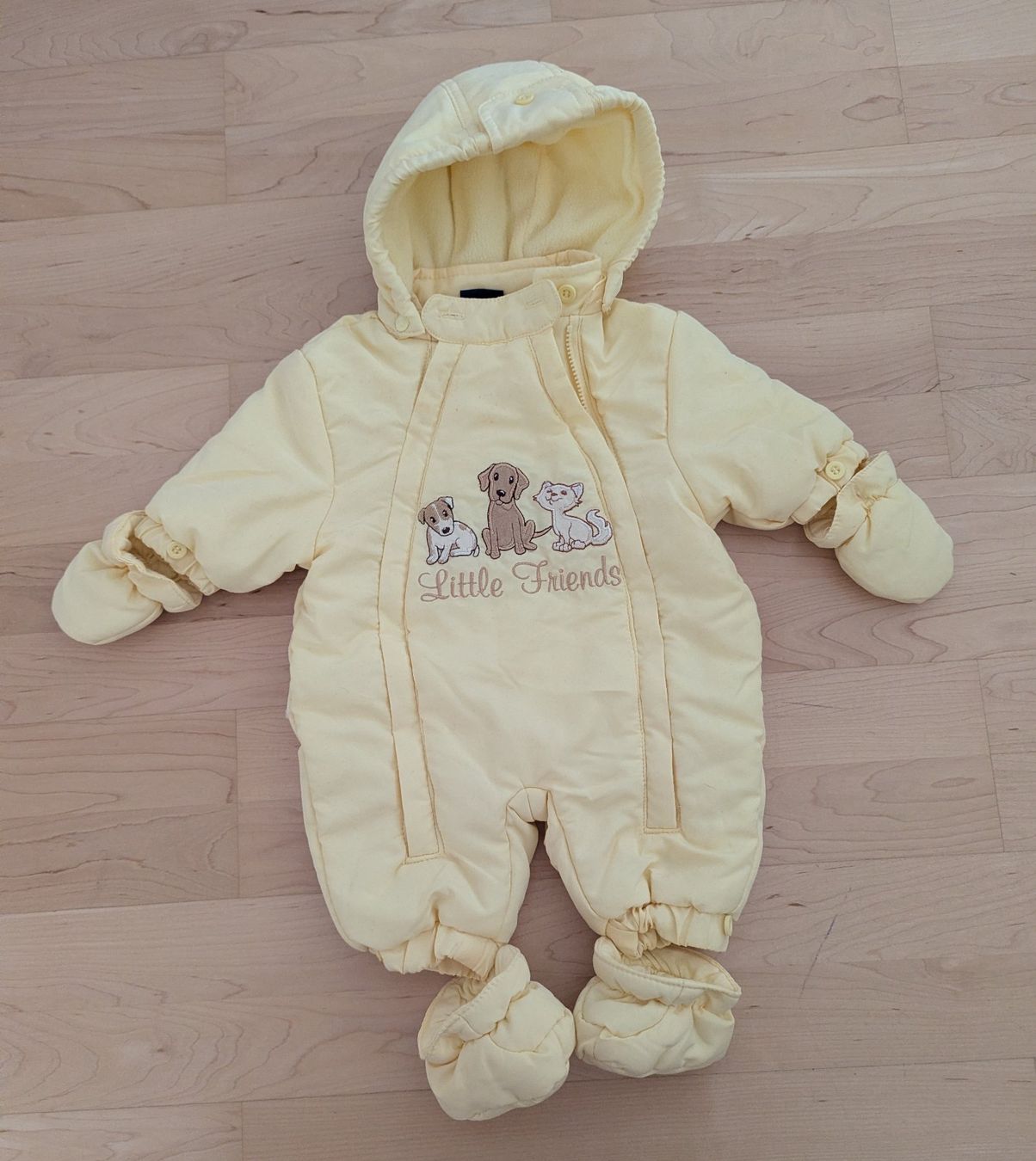 Lupilu Completi: Baby Winteranzug hellgelb Grösse 50/56 – Usato da Uster venduto da petches