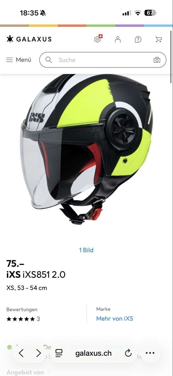 Helme & Visiere: Motorradhelm XL – Gebraucht aus Bauma von SiegbertS