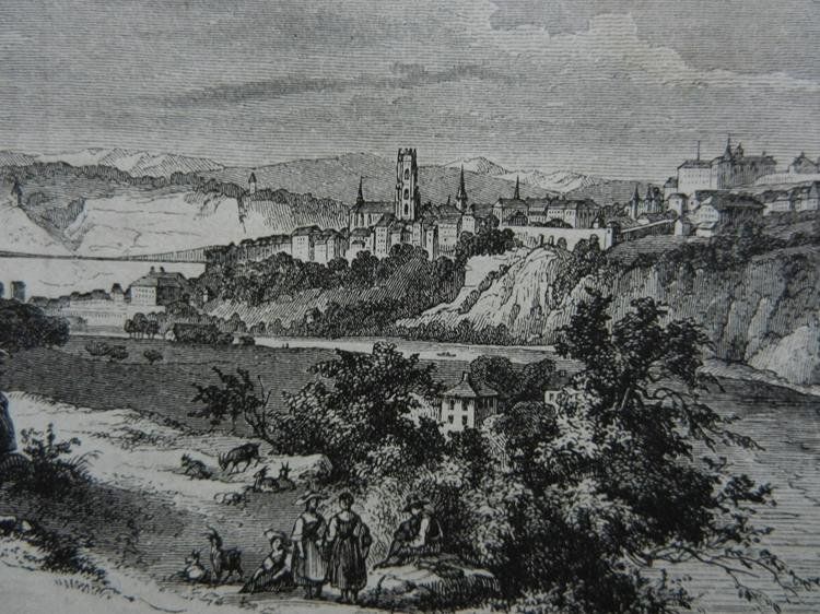Incisioni: Fribourg Freiburg – Usato da Risch venduto da Rischli15 2