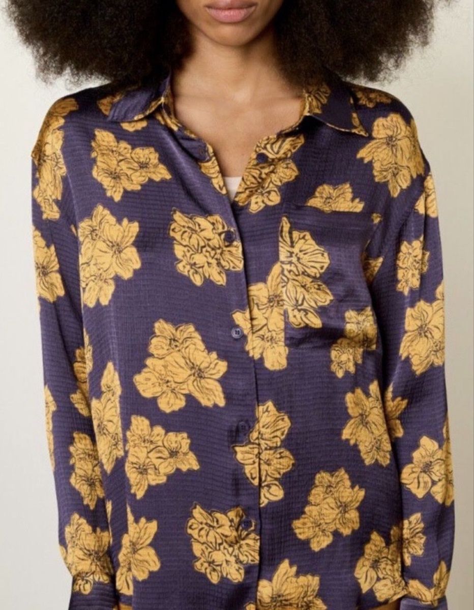 Camicette: American Vintage Bluse mit Blumenmuster, Gr. L – Nuovo (secondo la descrizione) da Oberwil BL venduto da another-day-of-sun 1