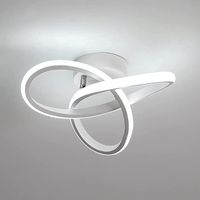 20W Acryl LED Deckenleuchte dimmbar 2200LM weiss Dia 24cm