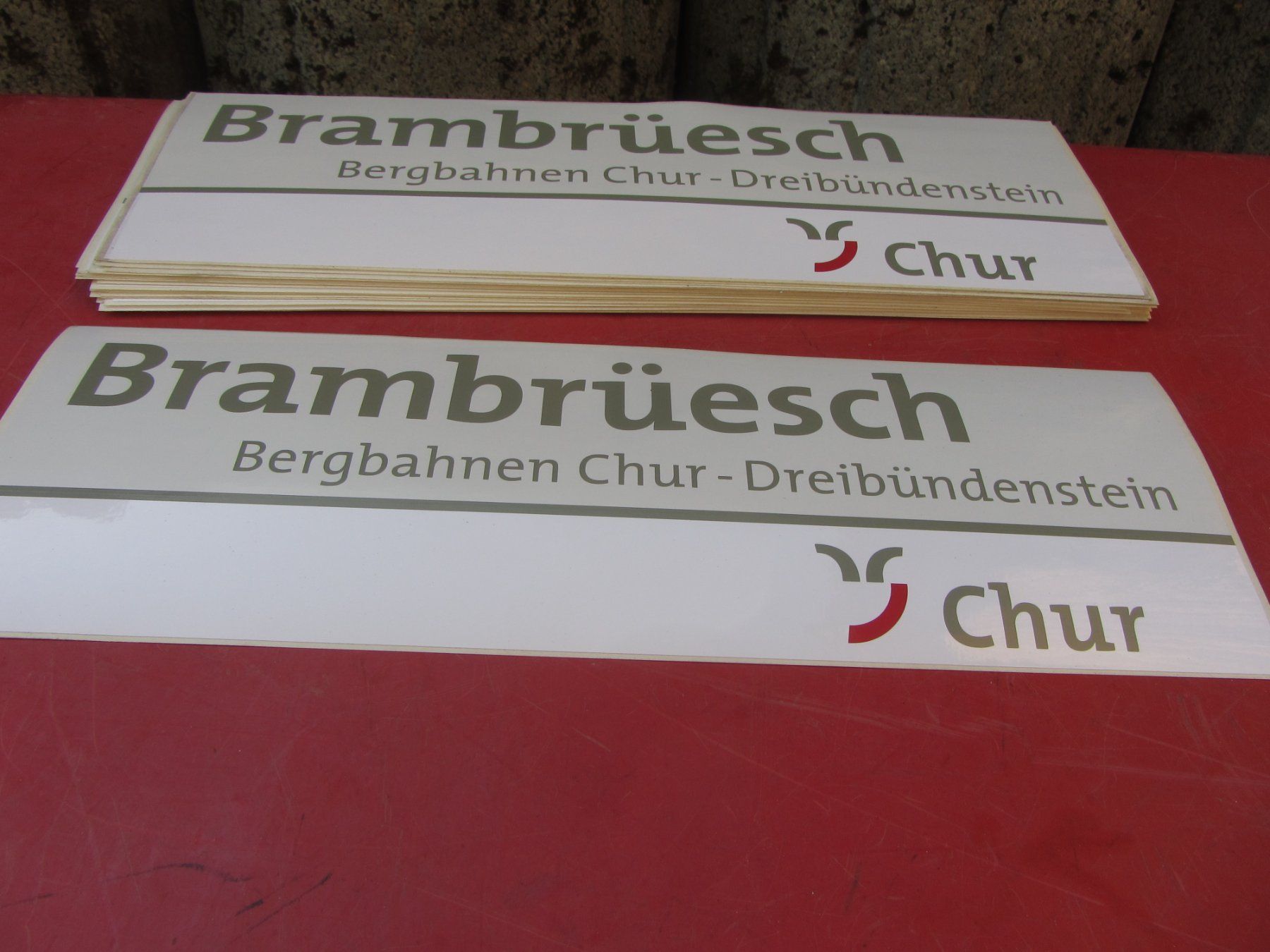 Sticker: 35 x Brambrüesch Bergbahnen Sticker – Usato da Wolfhalden venduto da Quiria68 2
