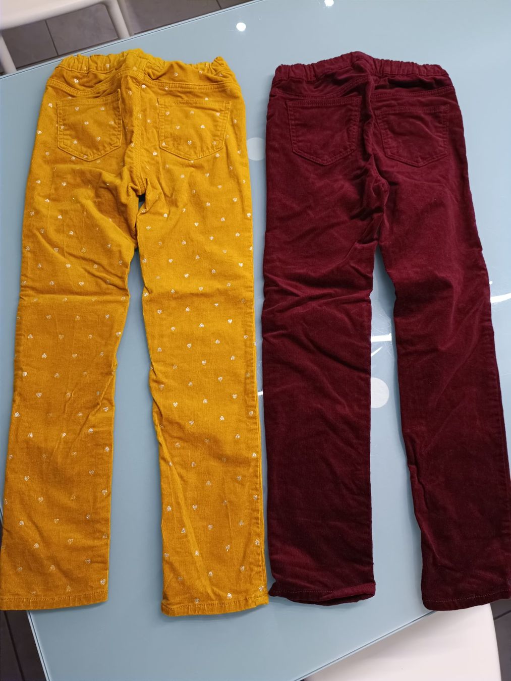 Pantaloni: 2 neue, schöne Treggins 128 – Nuovo (secondo la descrizione) da Wohlen AG venduto da Fabe3 1
