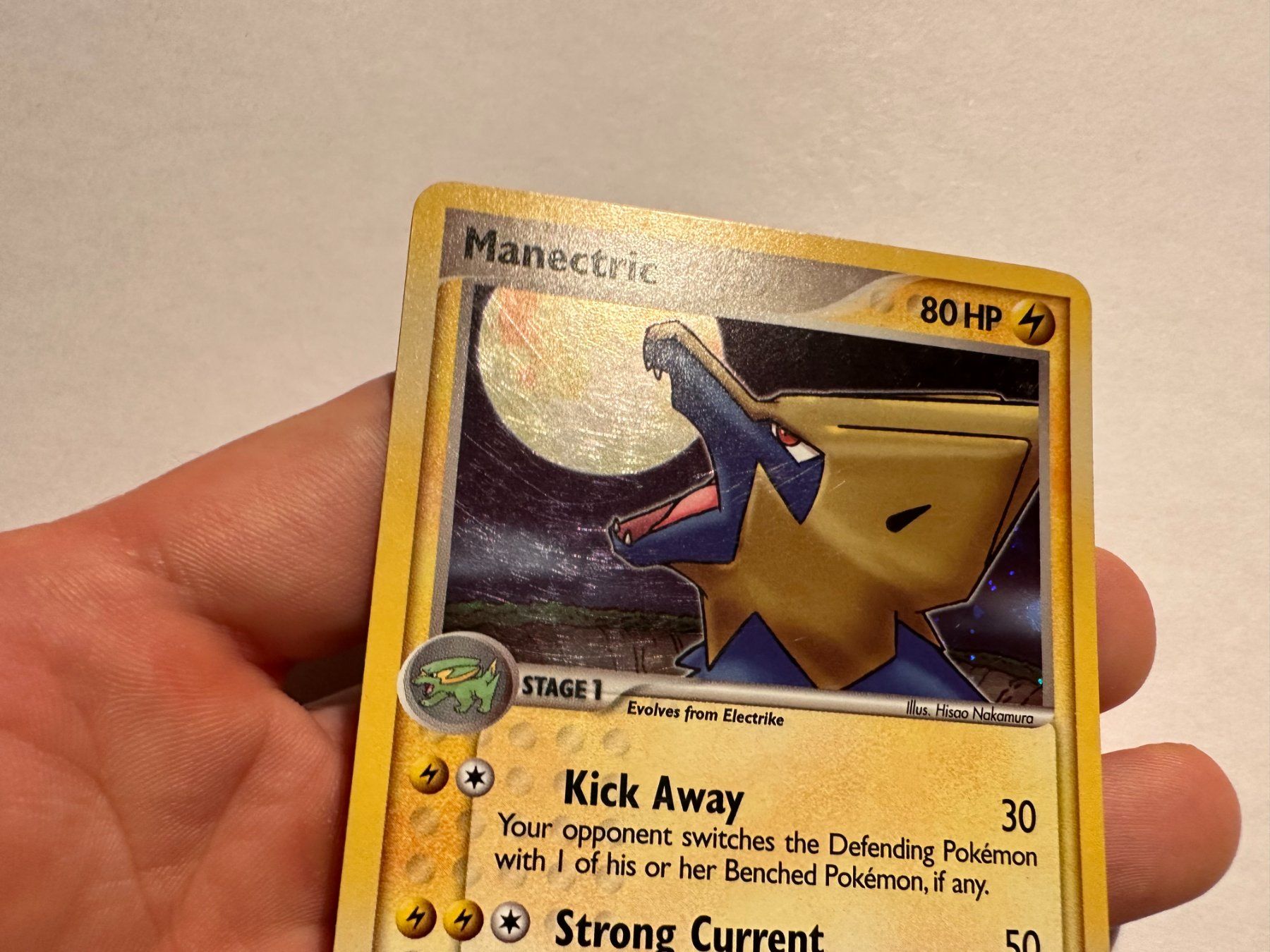Pokémon Carte collezionabili: Manectric holo Ex Crystal Guardians EN – Usato da Hagendorn venduto da Pokecollectorch 1