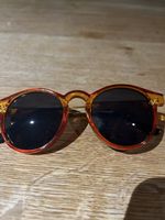 Coole Sonnenbrille Orange Vintage Retro Look