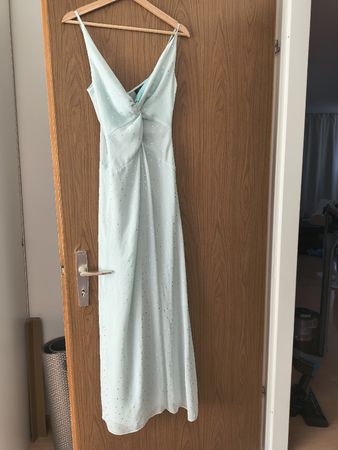 Topshop Kleid hellblau gepunktet neuwertig ab CHF 1