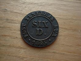 (N5) Genève 6 Deniers  1826