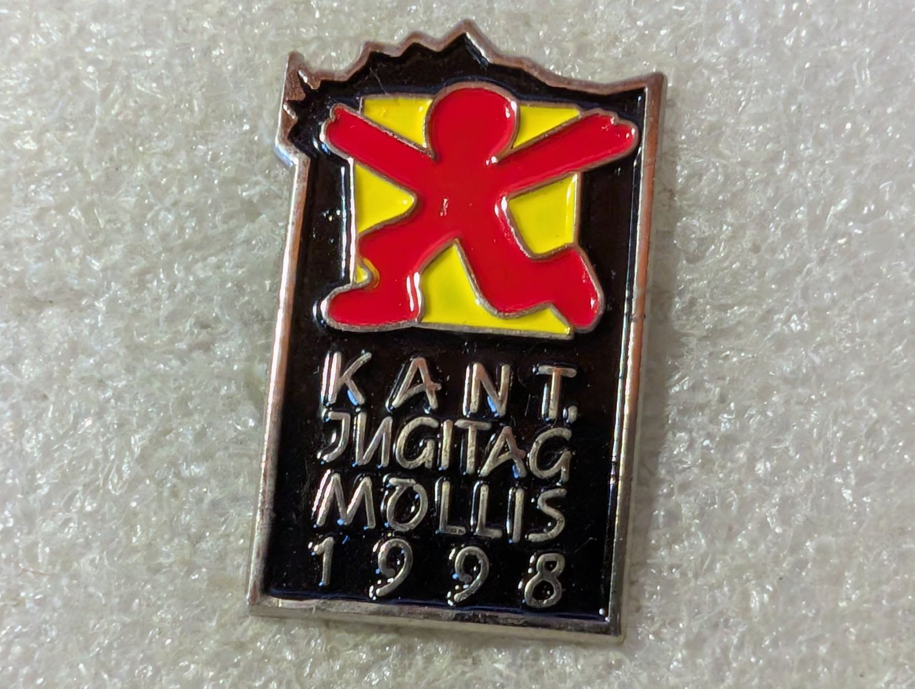 Placchette & Badge: Ansteckpin 126: Jugitag Mollis 1998 – Usato da Oppligen venduto da Pin-Fall-Shop