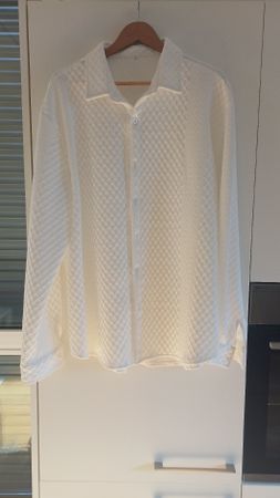 Sommerliche Jacke weiss XXL NEU