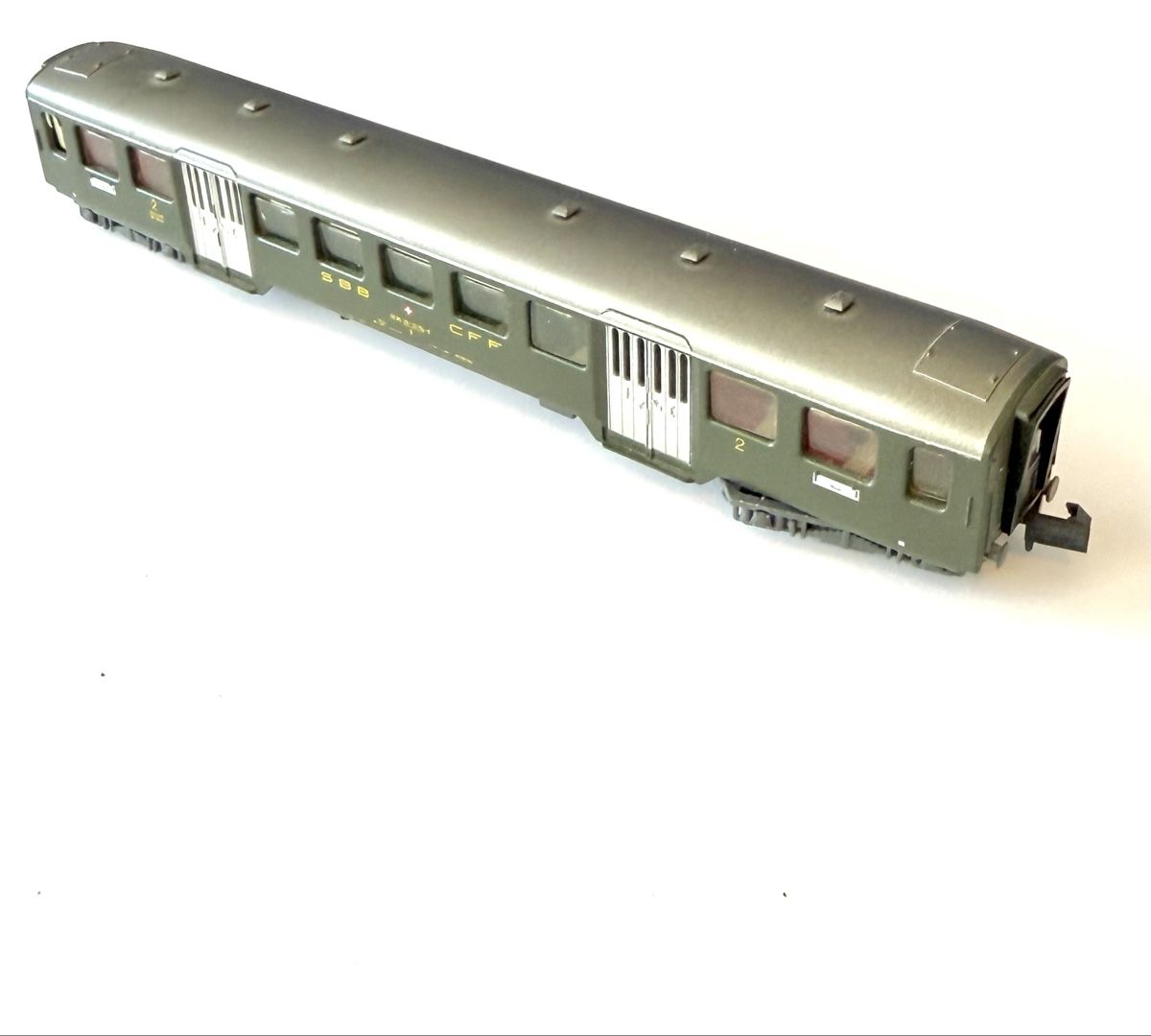 Arnold Modelleisenbahnen: SBB Leichtstahlwagen 2.kl Arnold N "Nyon" – Gebraucht aus Lausanne von jeko8693