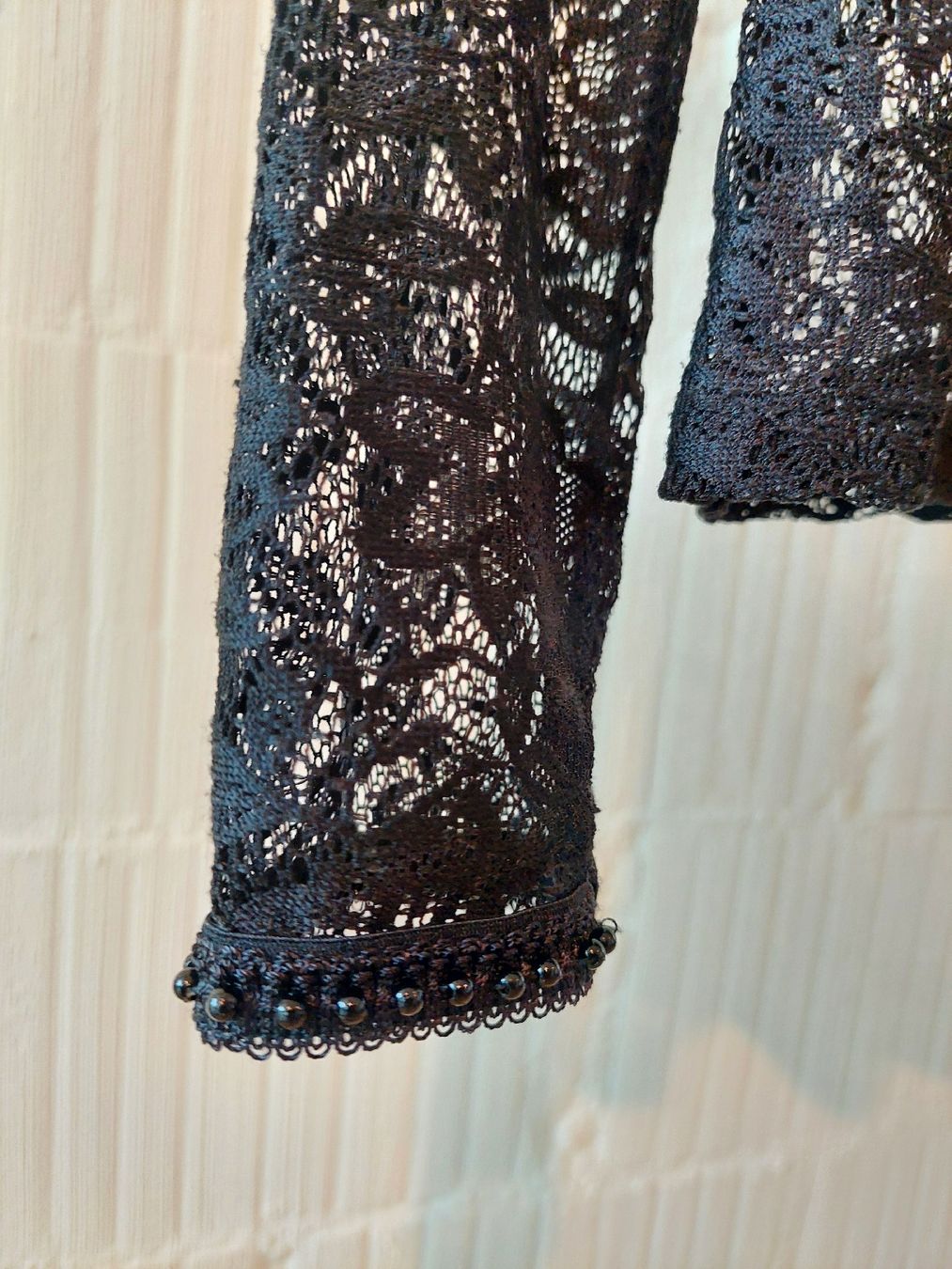 Zara Camicette: Damen Spitzenbluse ZARA schwarz Langarm Gr. M – Usato da Sursee venduto da juliia_725 1