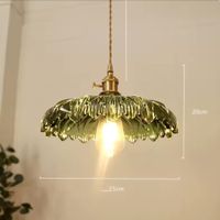 Lampe Suspendue  Style nordique moderne en pierre de verre