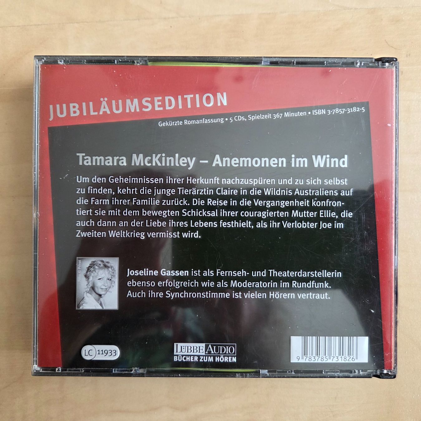 Livres audio: Hörbuch "Anemonen im Wind " - Tamara McKinley – D'occasion à Zug par Sunshine_113 1
