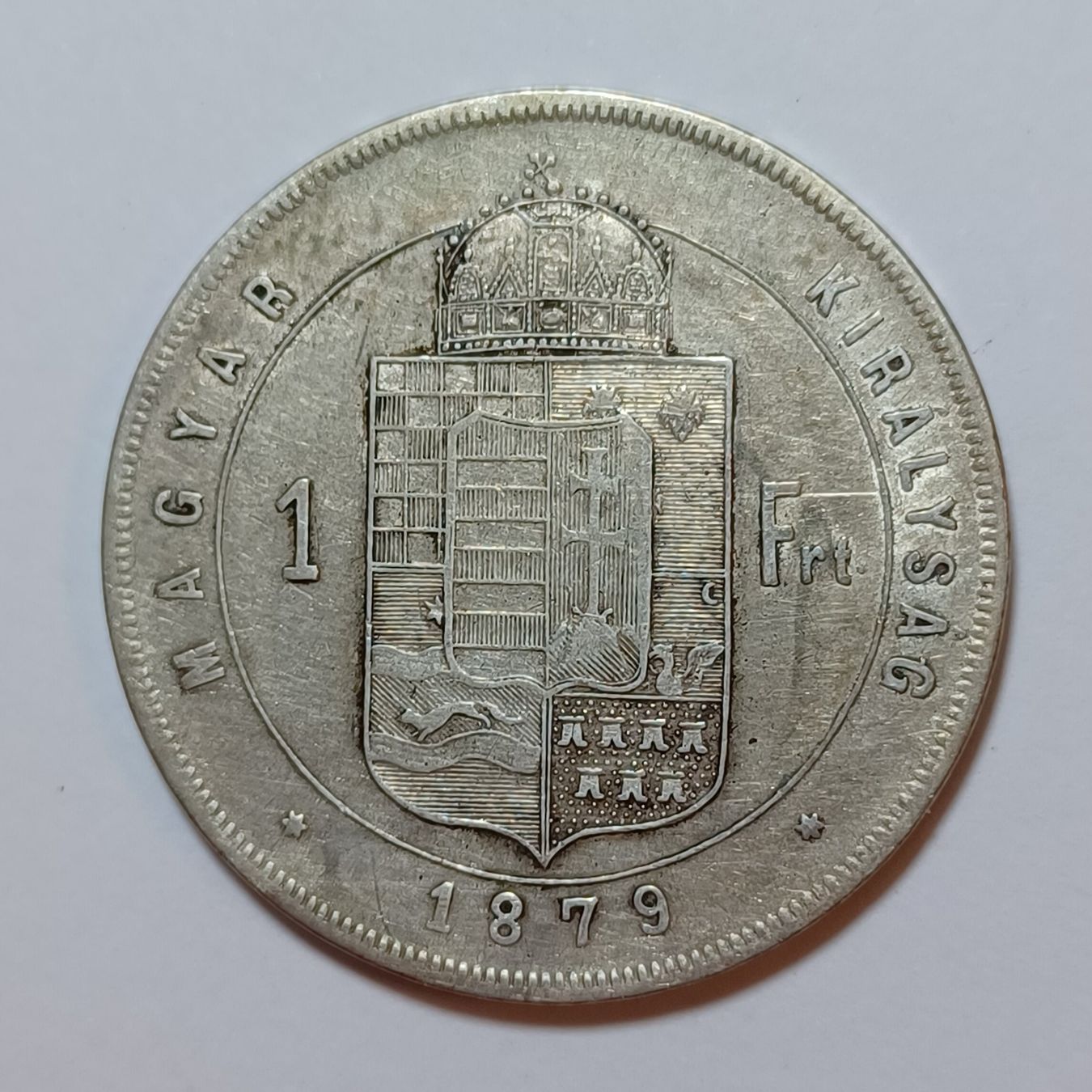 Tutti le monete: 1 Forint 1879 Ungarn – Usato da Pfäffikon ZH venduto da Welt_Muenzen 1