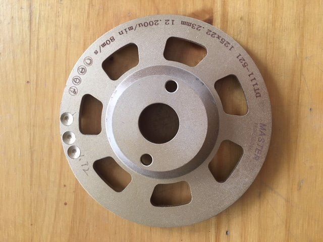 Bodenbeläge: Diamant- Topfschleifscheibe gold 125mm – Neu und originalverpackt aus Zuzwil SG von Dorian67 1