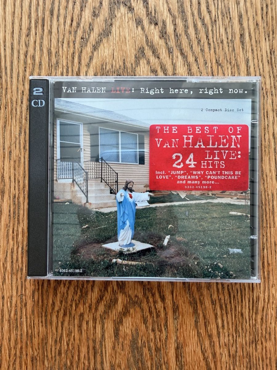 CDs: VAN HALEN: Right Here, Right Now 2xCD Live (1993) – Gebraucht aus Hünenberg von Paddels