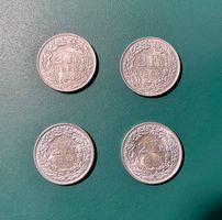 2 Franken Silber 4 stuck 1964-65