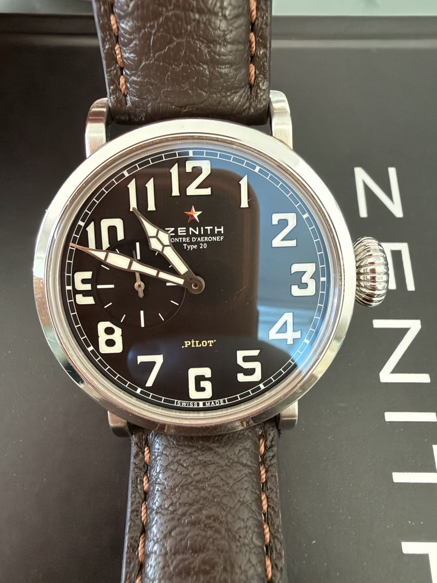 Zenith Montres: Montre Zenith Pilot – D'occasion à Sion par Blackwidow86 8