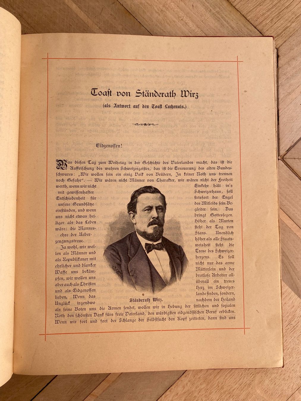 Libri: Antikes Buch der Schweizerischen Bundesfeier 1891 – Usato da Burgdorf venduto da gre_2ftz 2