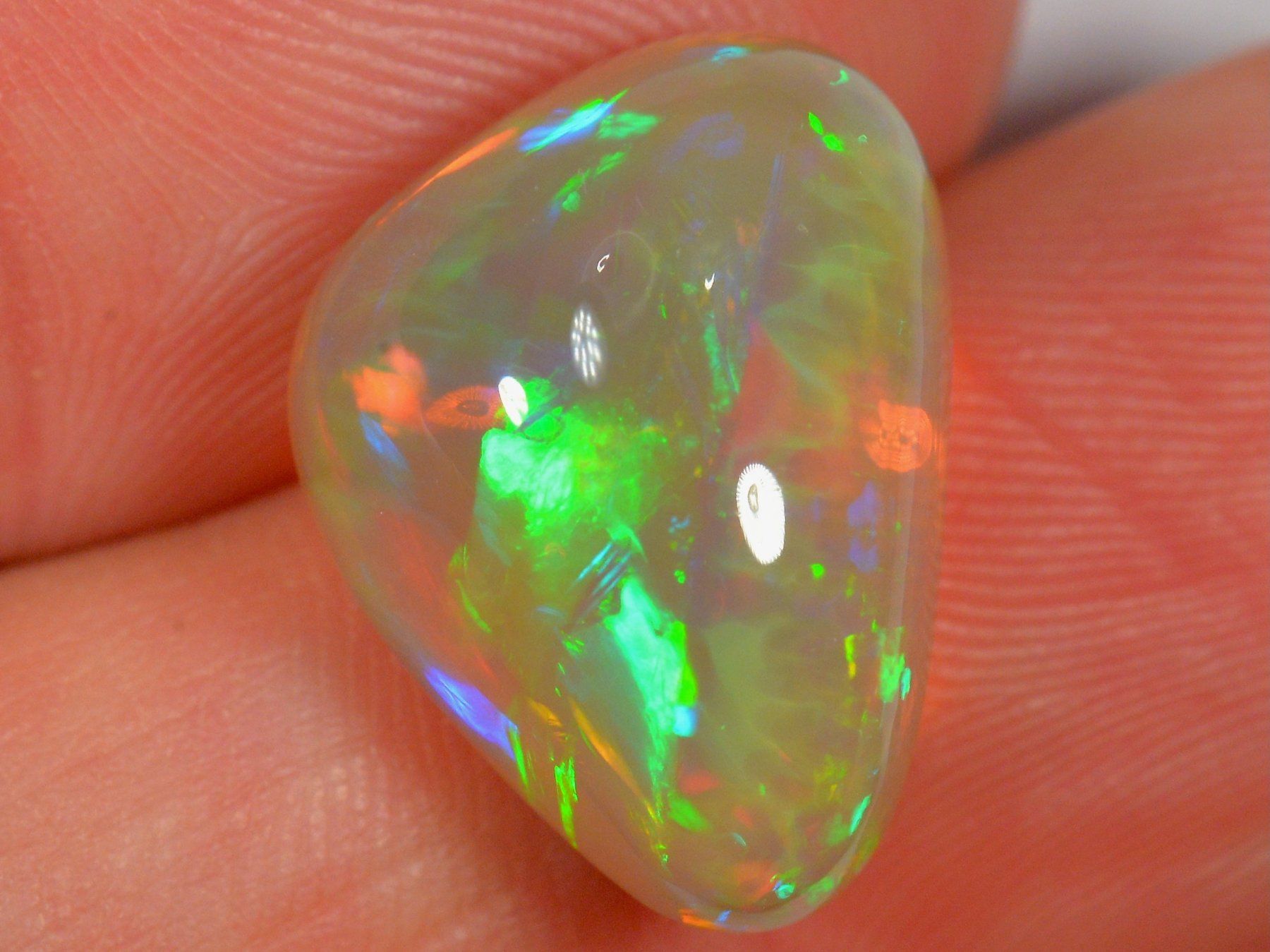 Edelsteine: 10.3 Karat - Schöner Äthiopischer Welo Opal – Neu (gemäss Beschreibung) aus Rüti ZH von DeinOpal 4