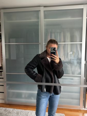 Black Jacket Mango