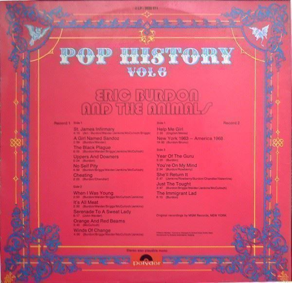 Schallplatten: BURDON ERIC AND THE ANIMALS – Neu (gemäss Beschreibung) aus Aeschi SO von Stones55 1