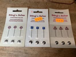 Strassensignale Metall 9 St. Signaux routier 9 Pc N°5