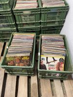 2caisses de vinyle 33tours français& anglais + de 180 pce