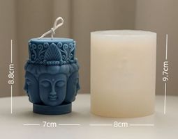 📌 Buddha Kerze Silikonform