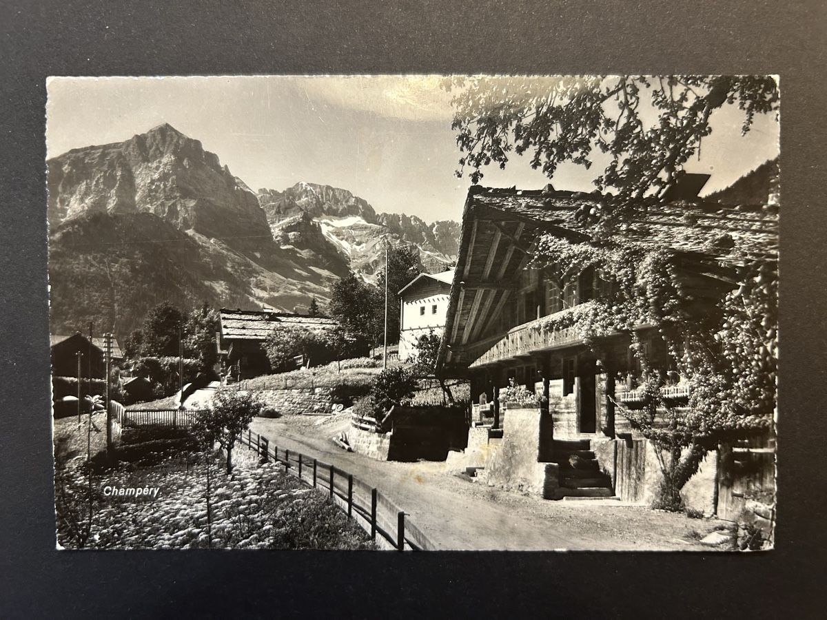 Cartoline postali: Champéry VS – Usato da Fanas venduto da Alessio11