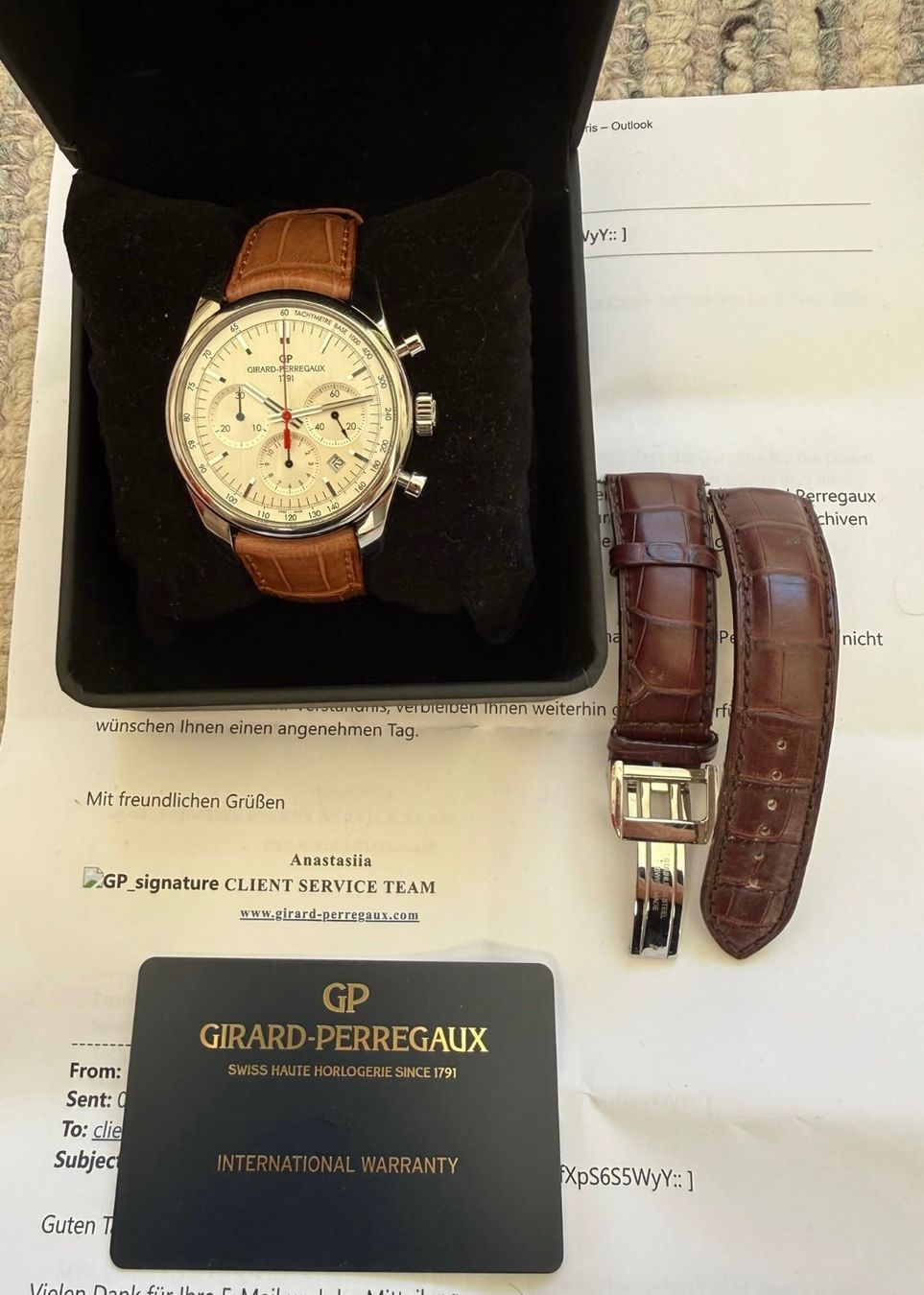 Girard-Perregaux Orologi: Girard perregaux competizione stradale – Usato da Gelterkinden venduto da Watchlover_2006 4