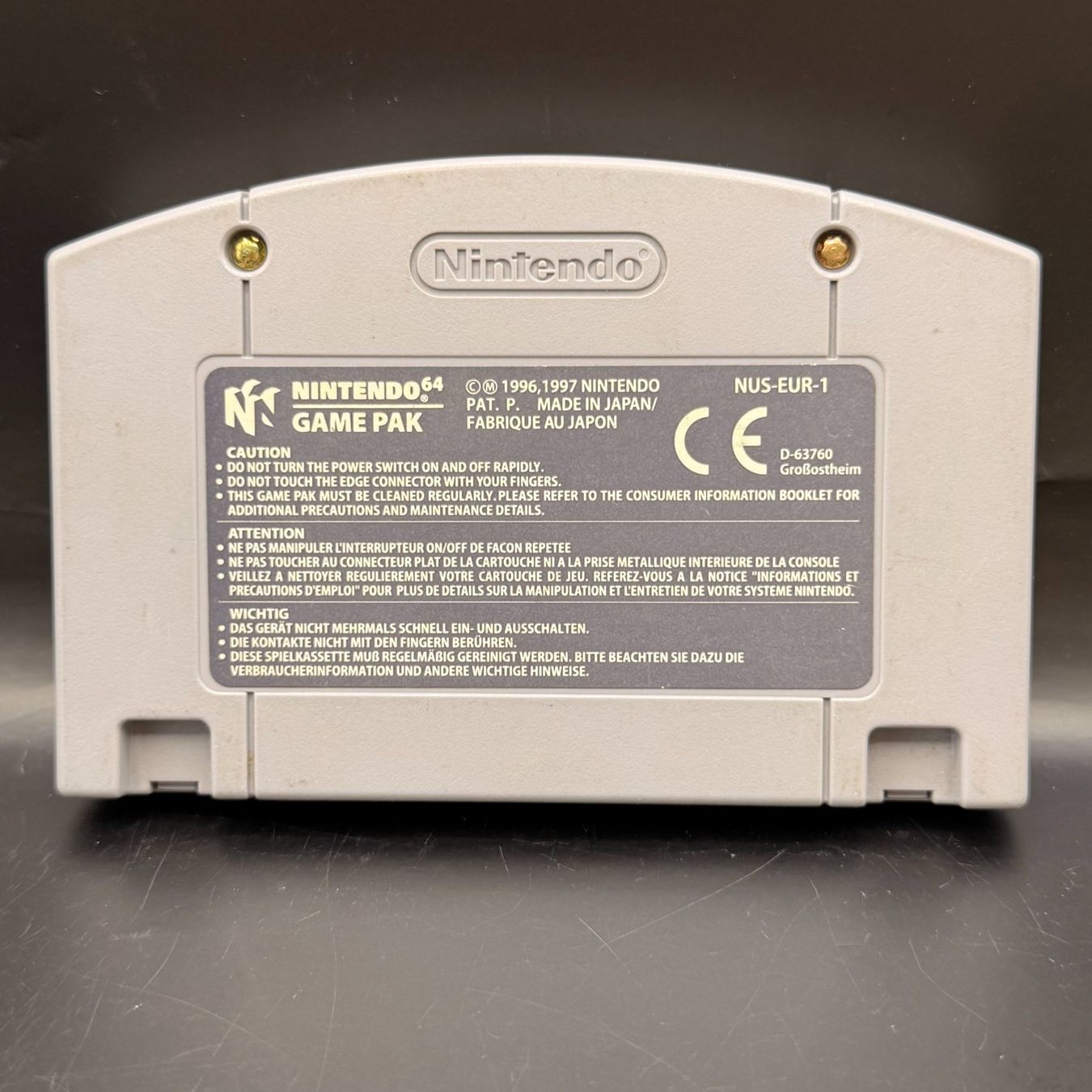 Nintendo Giochi: Waverace Nintendo 64 – Usato da Düdingen venduto da Nerdworld 1