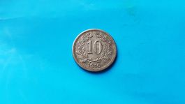 10 Heller - Österreich - 1916 - RS mit Bindenschild