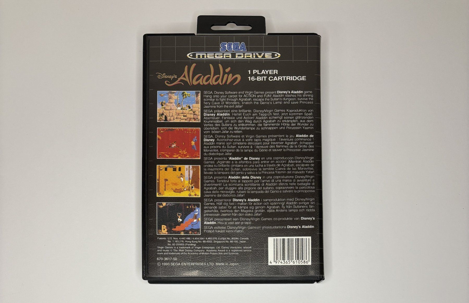 Sega Giochi: MD - Aladdin – Usato da Allschwil venduto da Bullach 2