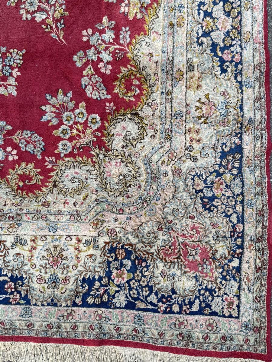 Teppiche:  Alter  Perserteppich  (Kerman)415x305 cm – Gebraucht aus Büron von Filadefia-888 2