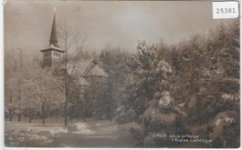 Caux sous la Neige L'Eglise Catholique