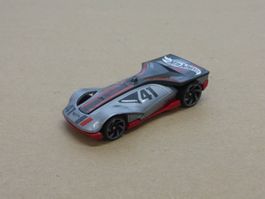 Hot Wheels Auto Rollin Solo grau rot