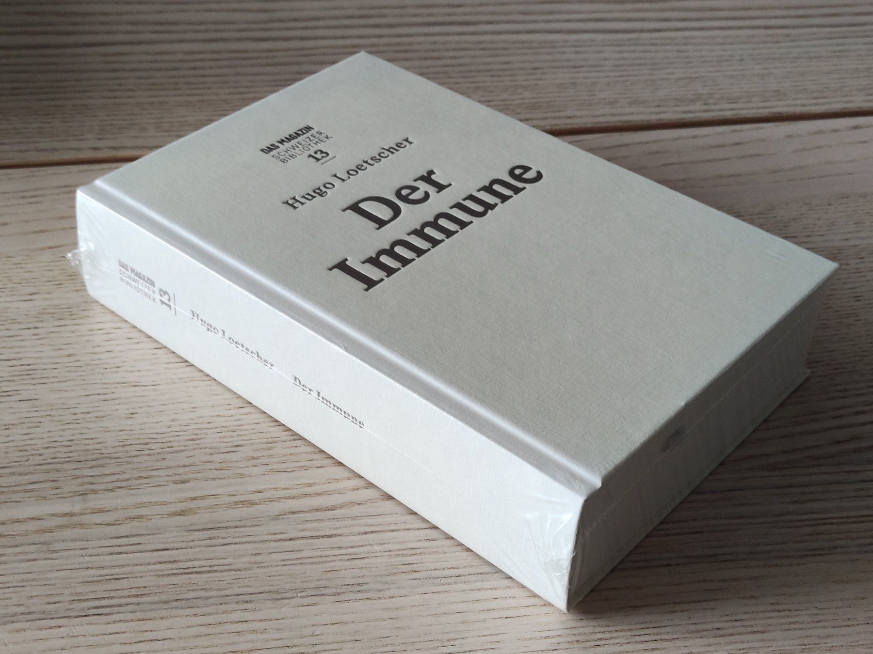 Libri: Hugo Loetscher – Der Immune – Nuovo e nell'imballaggio originale da Schaffhausen venduto da philscardstore 2