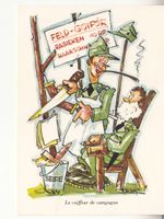 Humorkarte Coiffeur ca. 1980