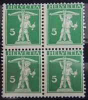 Schweiz Kat. 119 ** 1909 Kat. 160 Fr.
