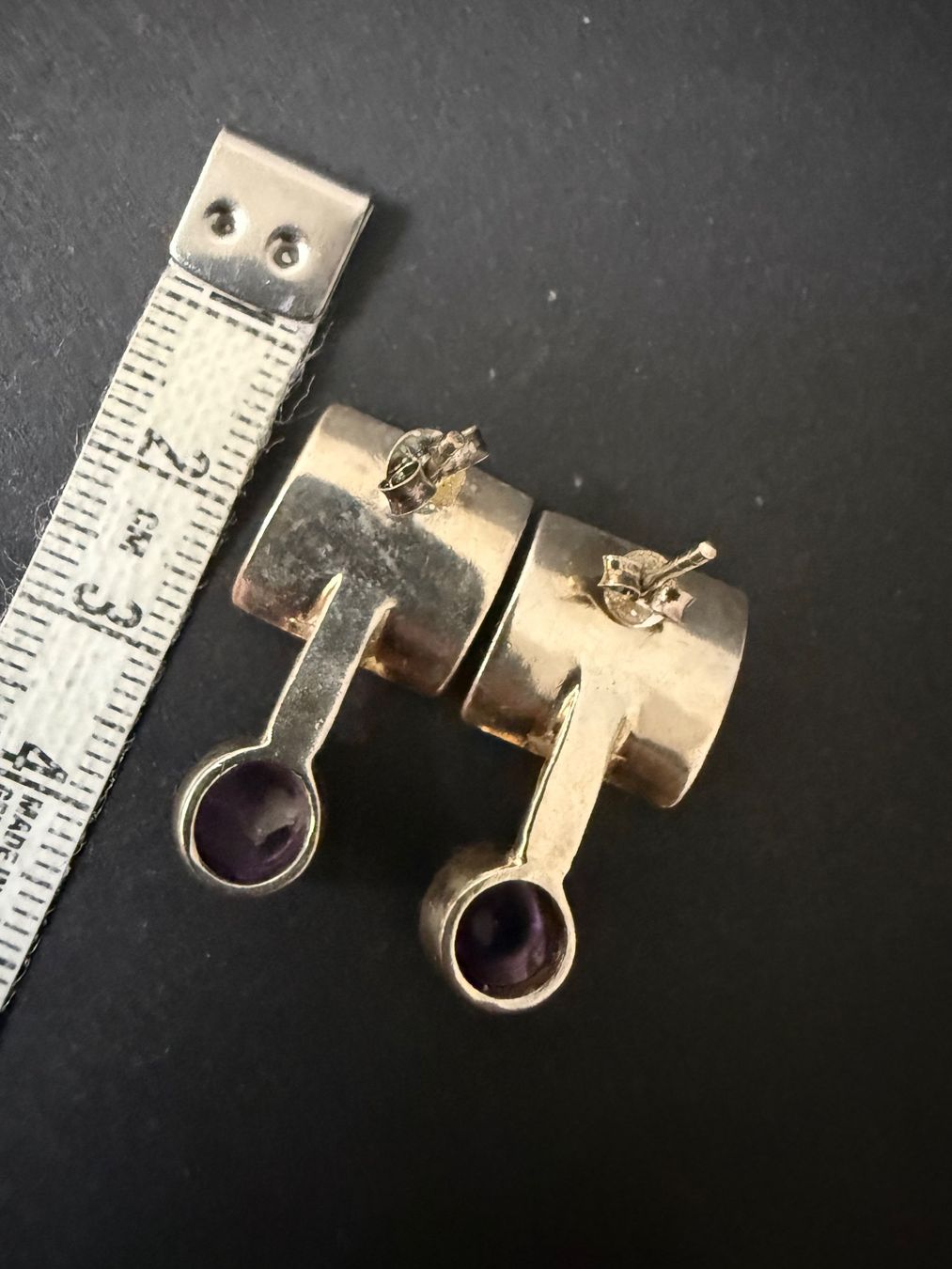 Orecchini pendenti & Orecchini a lobo: Silber Ohrstecker mit Amethyst 925 – Usato da Spiegel b. Bern venduto da Rogger72 3