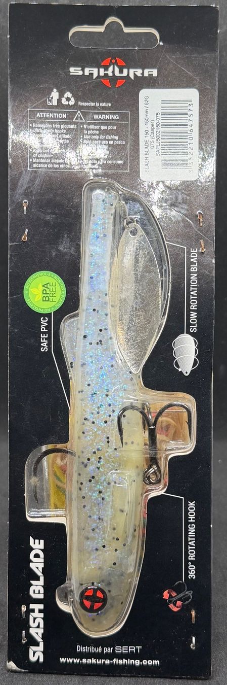 Köder: Sakura Slash Blade 15 cm - Casper – Neu und originalverpackt aus Widnau von Fishingtackle_Oggy 1