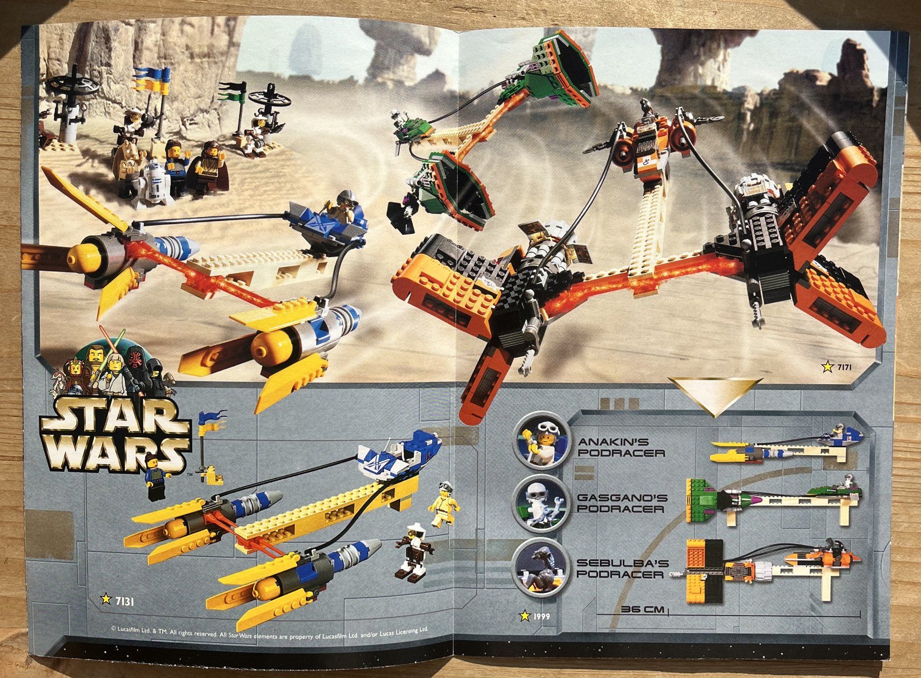 Lego Kit di costruzioni: LEGO System Star Wars Prospekt 1999 – Usato da Dornach venduto da Deco89 2
