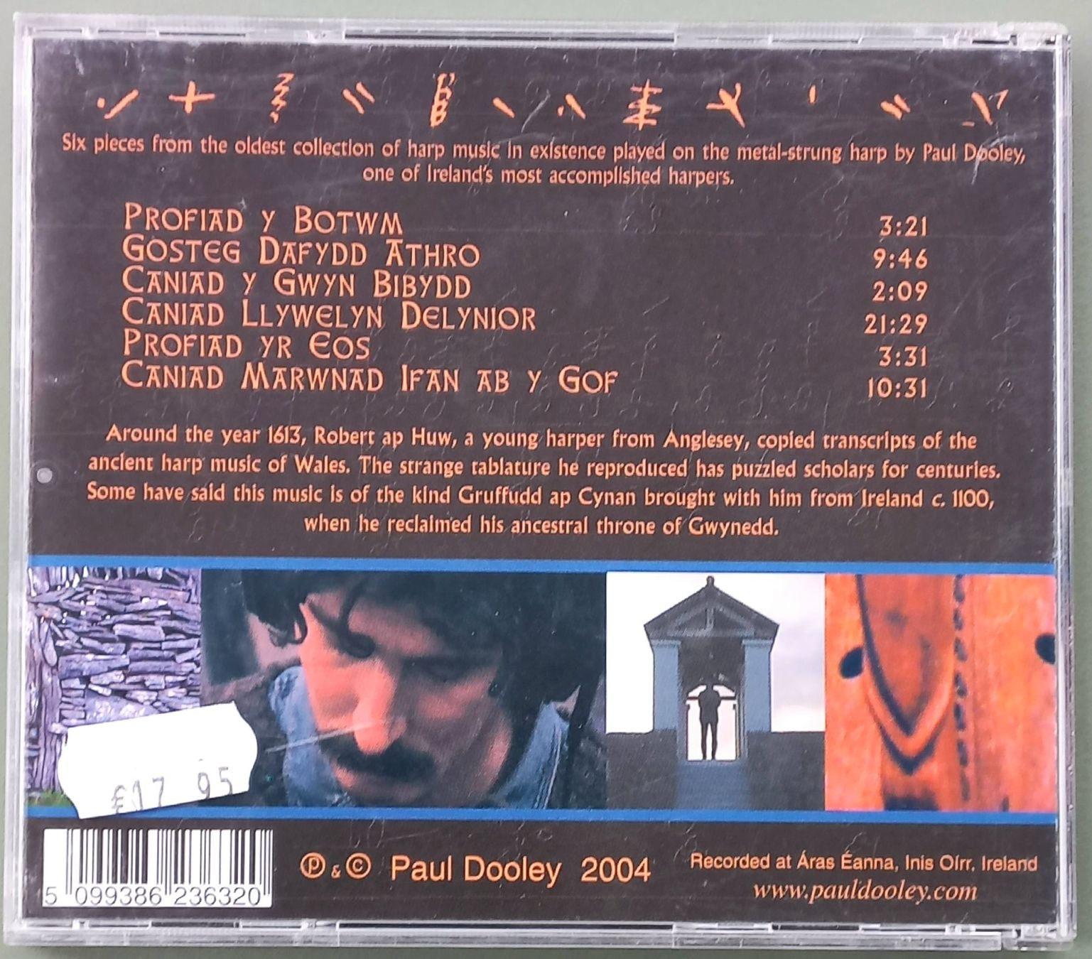 CD: CD - Paul Dooley - Walisische Harfenmusik – Usato da Niederuzwil venduto da lubimaja 2